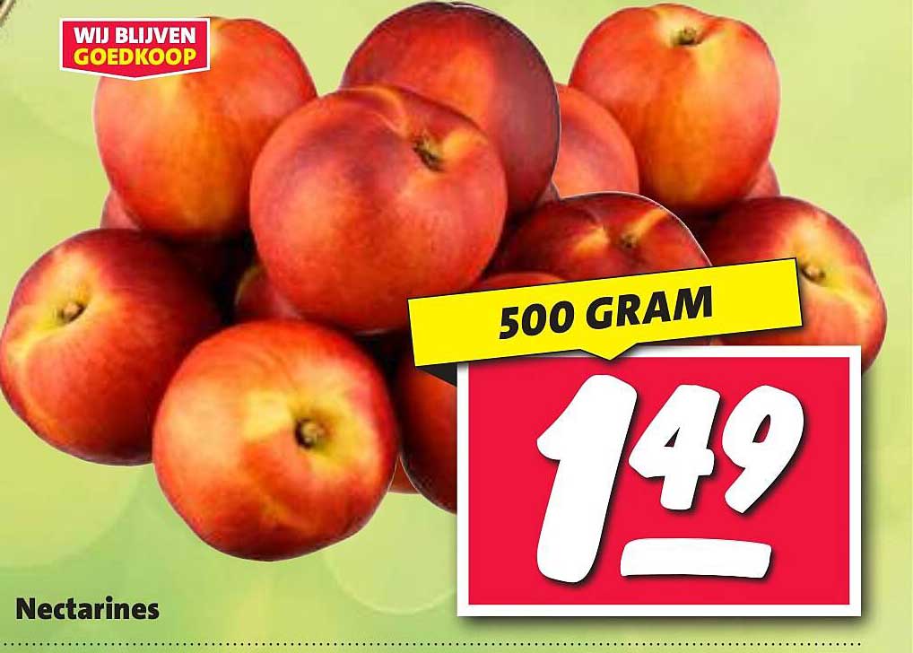 Nectarines 500 gram