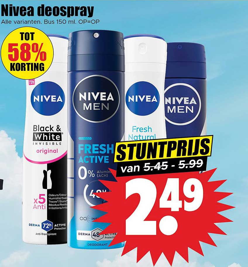 Nivea deospray