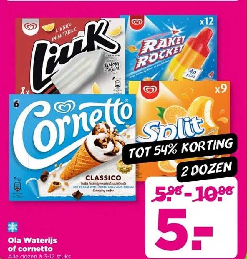 Ola Waterijs of Cornetto