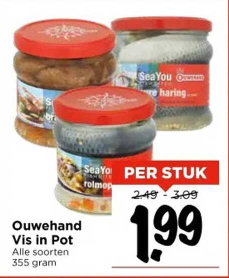 Ouwehand Vis in Pot