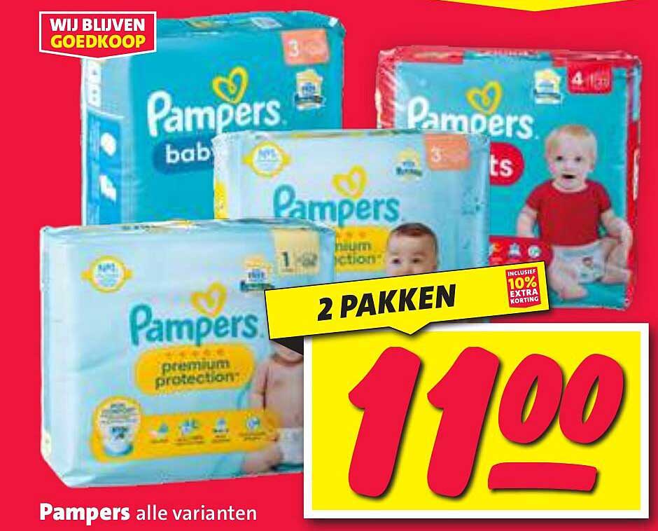 Pampers alle varianten