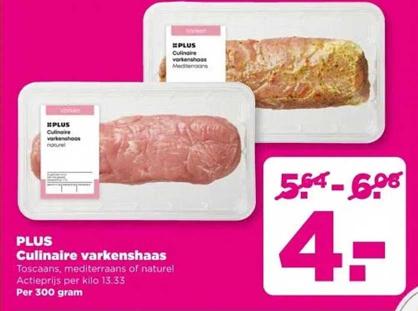 PLUS Culinaire varkenshaas