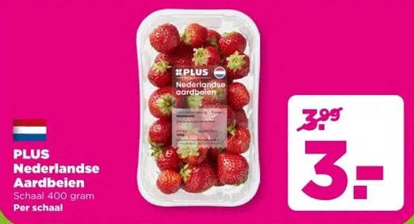 PLUS Nederlandse Aardbeien