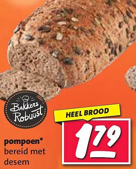 pompoen* bereid met desem