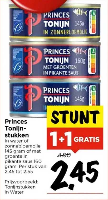 Princes Tonijn-stukken