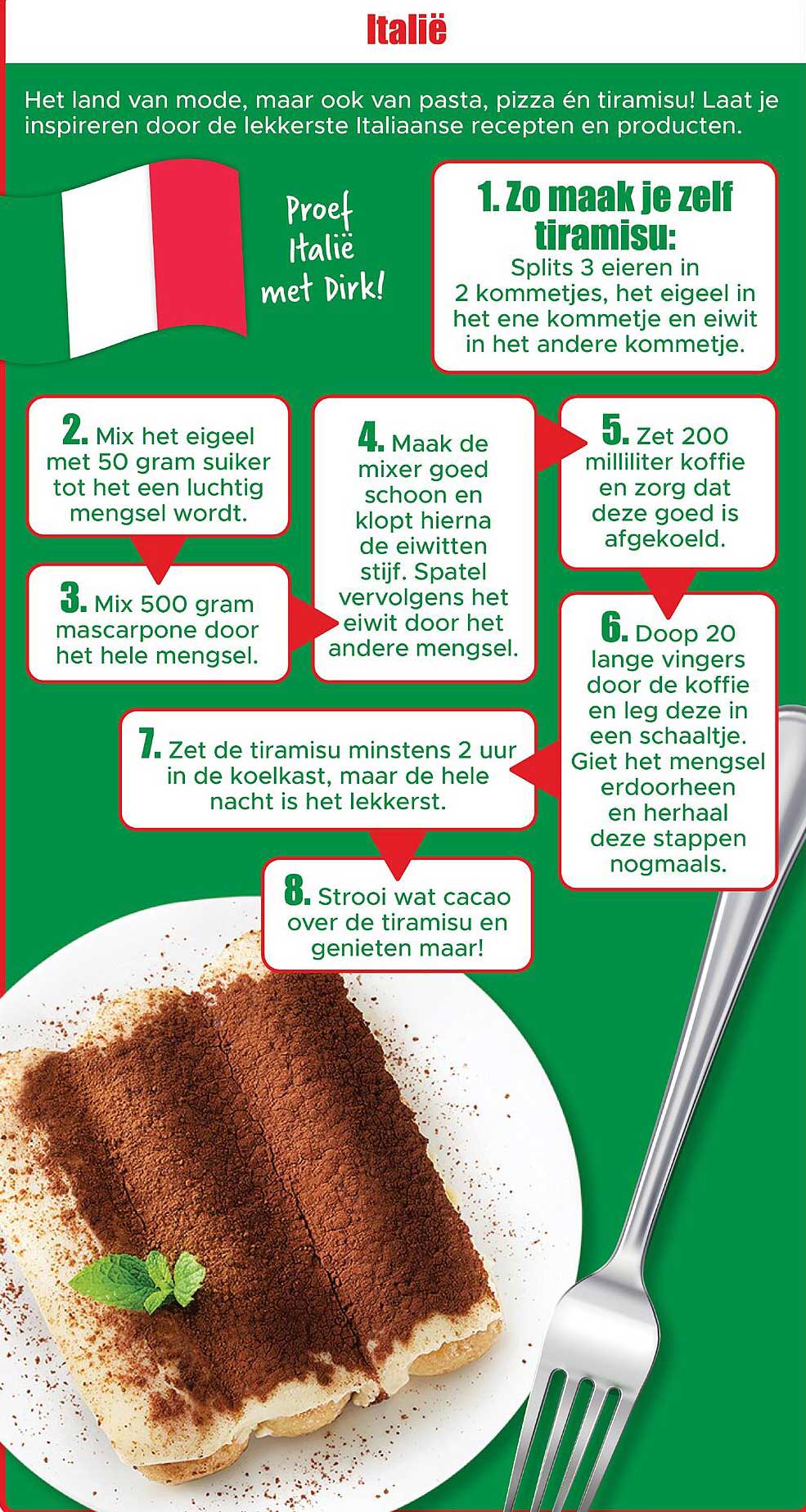 Proef Italië met Dirk!