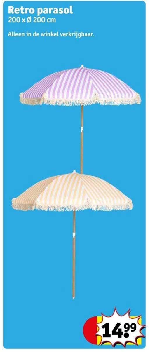 Retro parasol