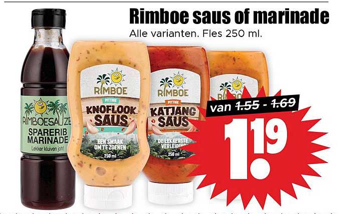Rimboe saus of marinade