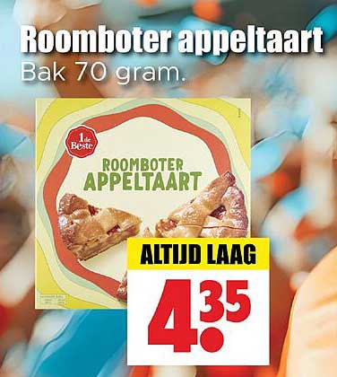 Roomboter appeltaart