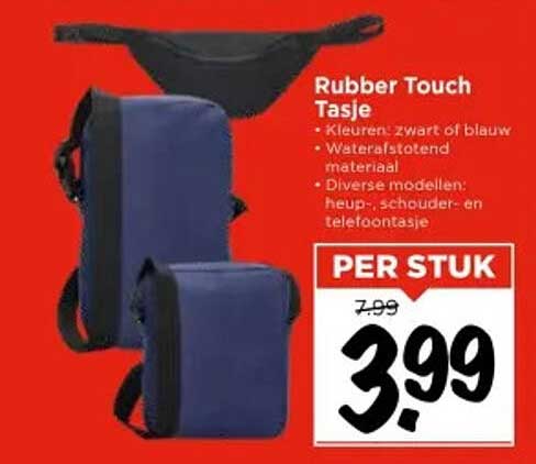 Rubber Touch Tasje