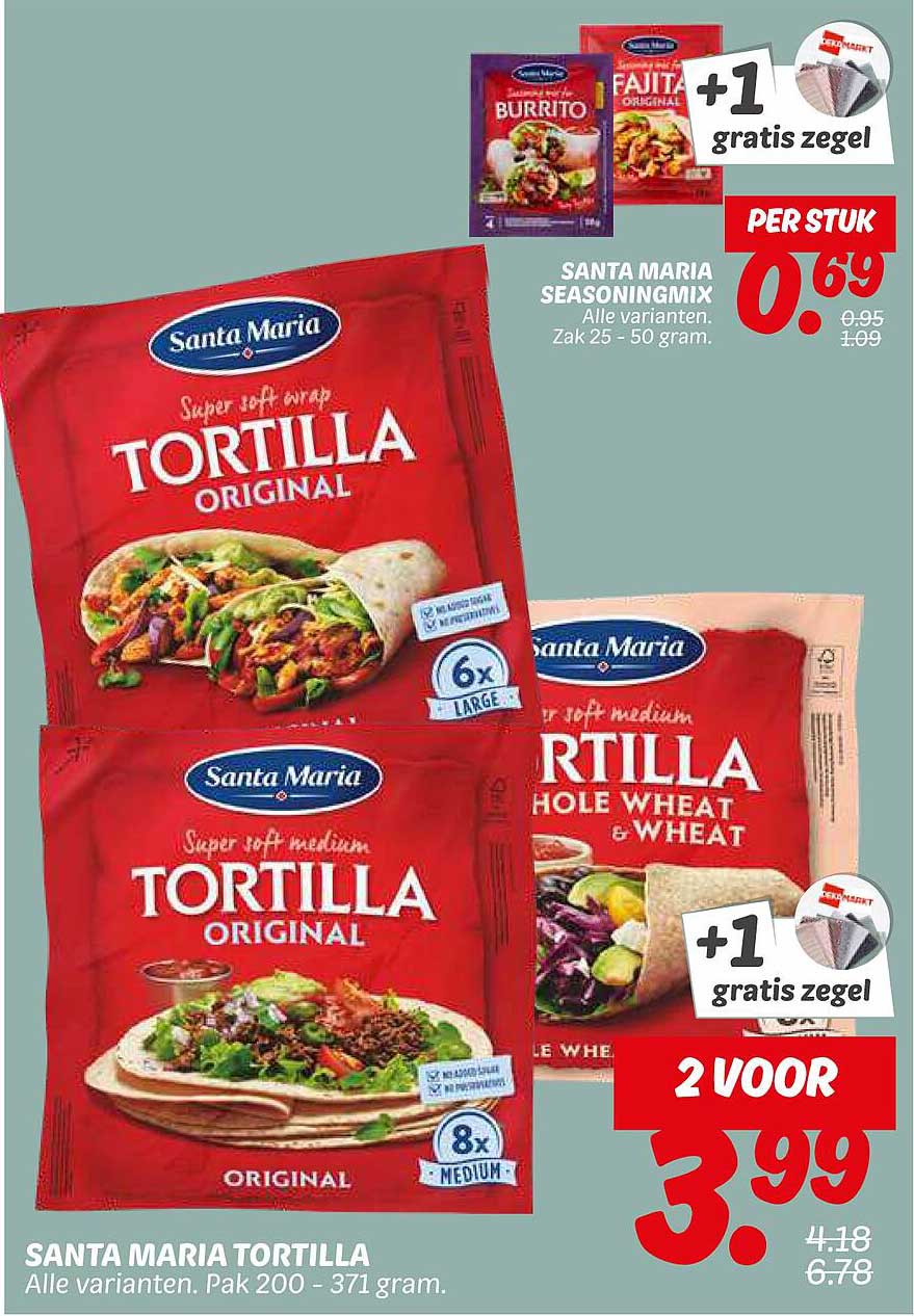 SANTA MARIA TORTILLA