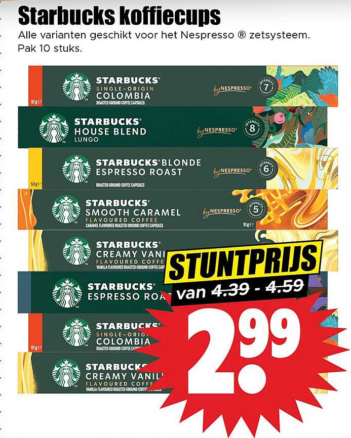 Starbucks koffiecups
