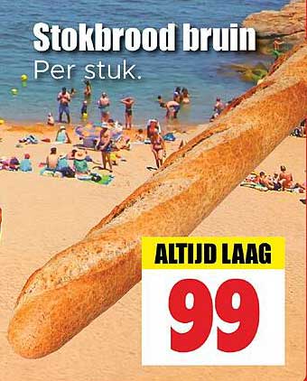 Stokbrood bruin