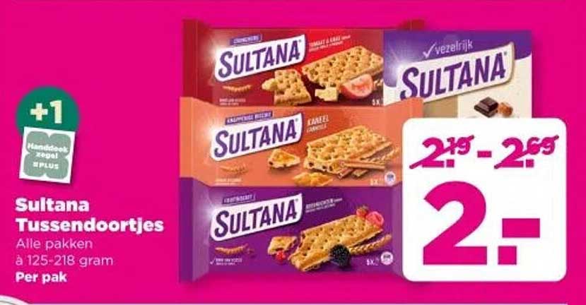 Sultana Tussendoortjes