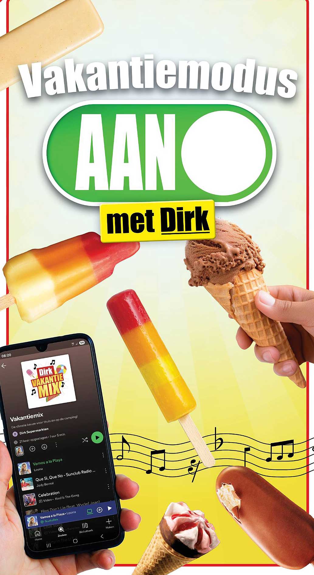 Vakantiemodus AAN met Dirk