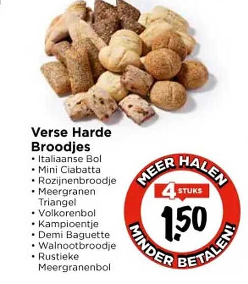 Verse Harde Broodjes
