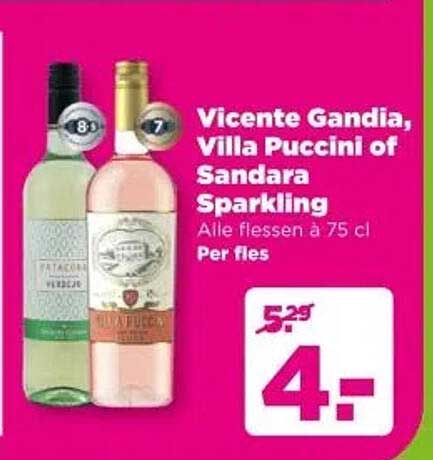 Vicente Gandia, Villa Puccinil of Sandara Sparkling