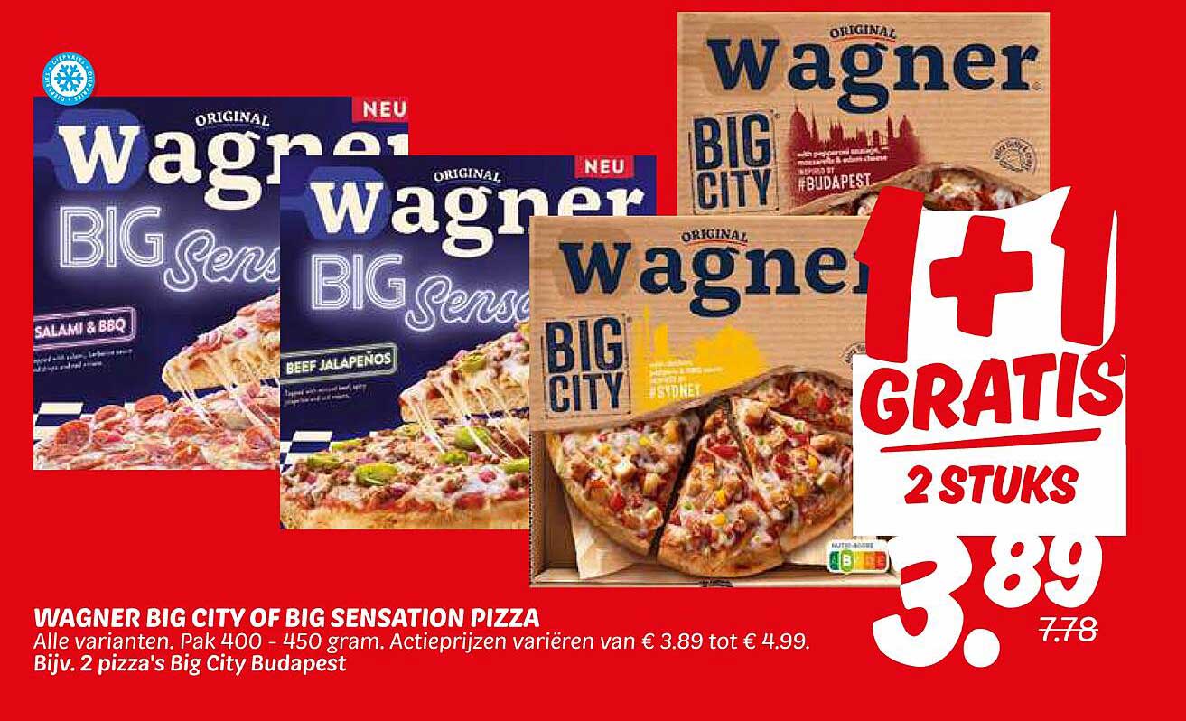 WAGNER BIG CITY OF BIG SENSATION PIZZA