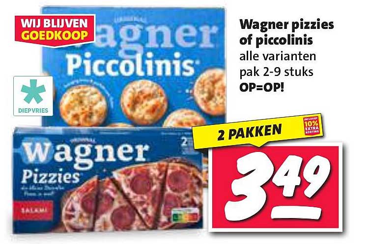 Wagner pizzies of piccolinis