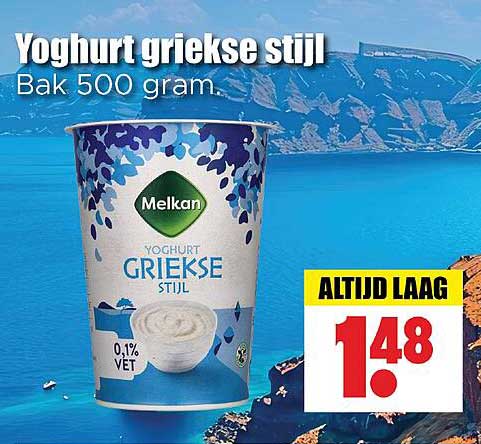 Yoghurt griekse stijl