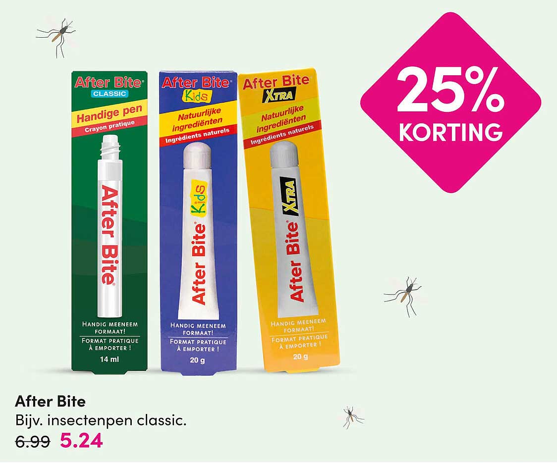 After Bite Bijn. insectenpen classic. 25% KORTING