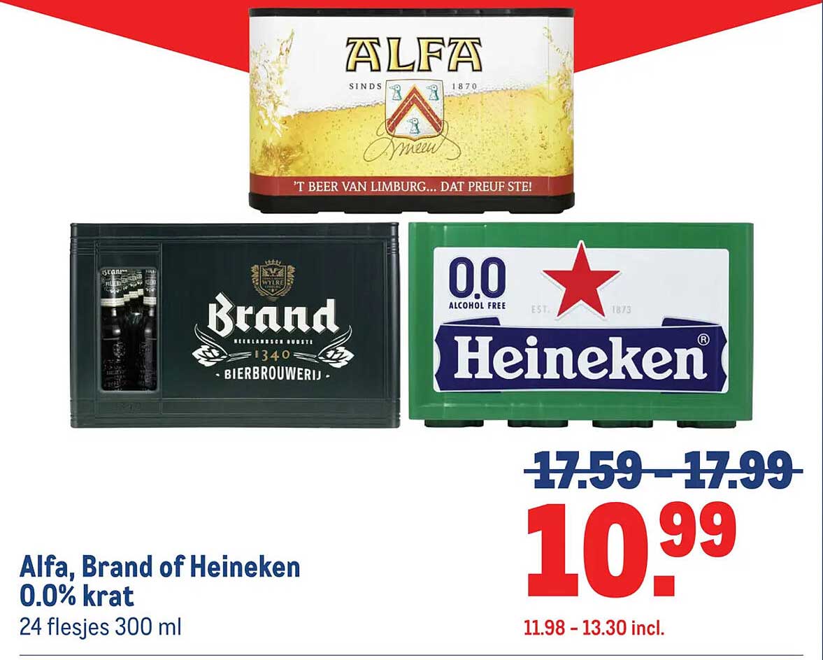 Alfa, Brand of Heineken 0.0% krat