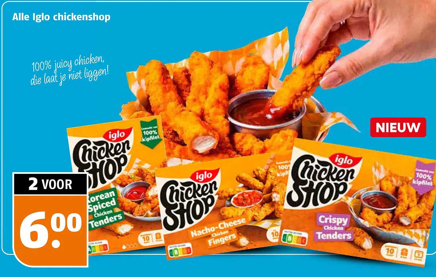 Alle Iglo Chickenshop 2 voor