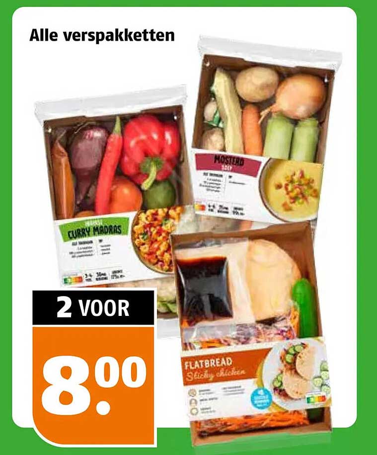 Alle verspakketten