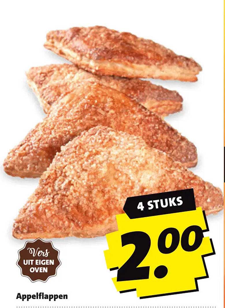 Appelflappen 4 stuks
