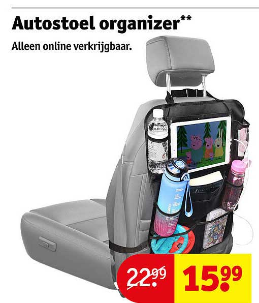 Autostoel organizer**