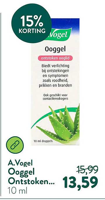 A.Vogel Ooggel Ontstoken... 15% korting
