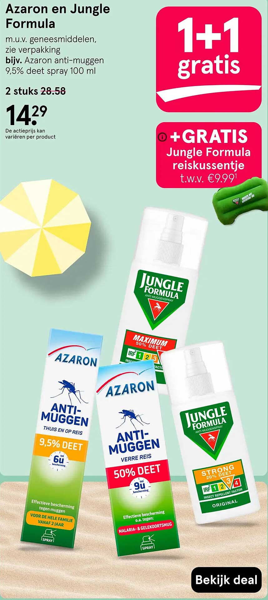 Azaron en Jungle Formula 1+1 gratis