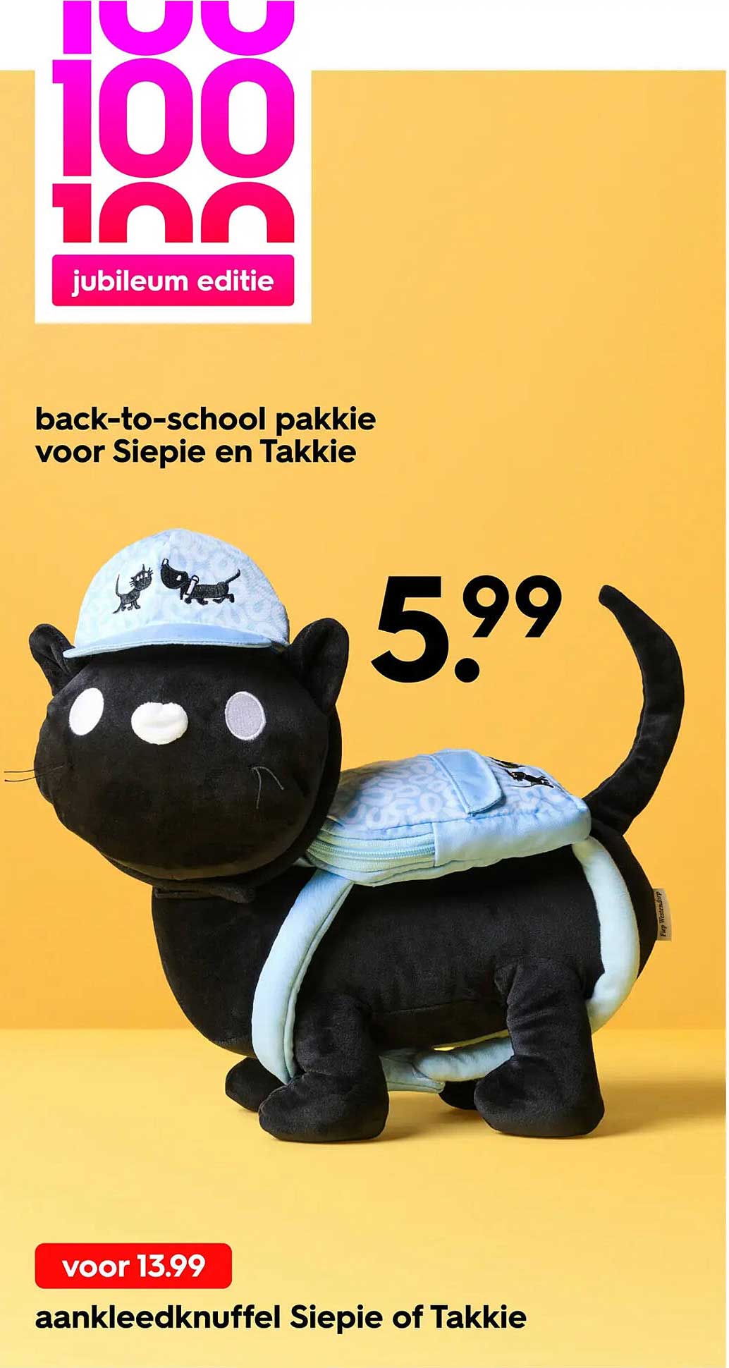 back-to-school pakkie voor Siepie en Takkie