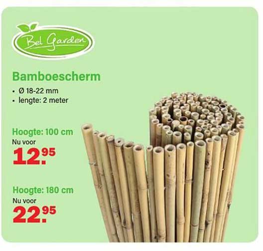 Bamboescherm