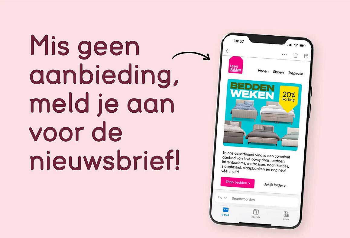 BEDDEN WEKEN 20% korting