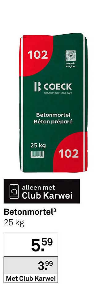 Betonmortel