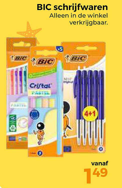 BIC schrijfwaren