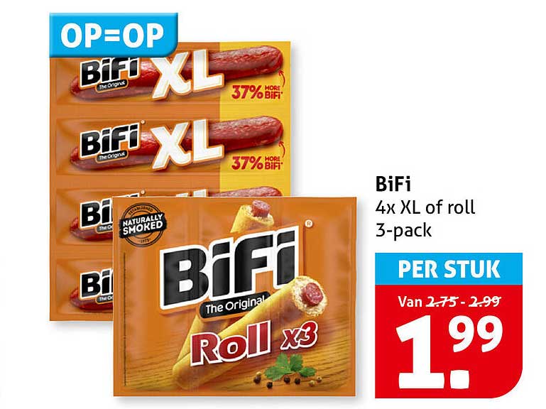 BiFi 4x XL of roll 3-pack
