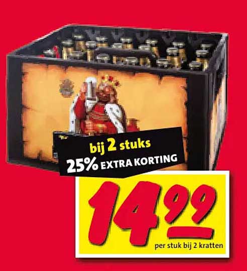 bij 2 stuks 25% EXTRA KORTING