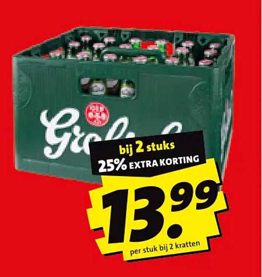 bij 2 stuks 25% EXTRA KORTING