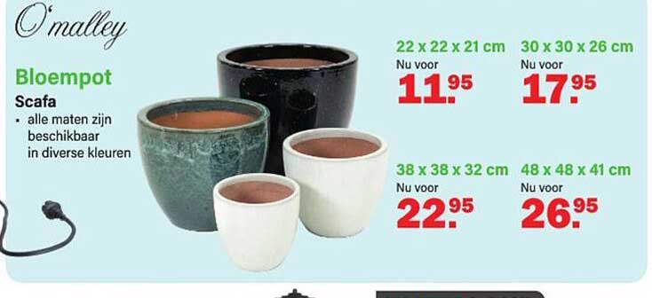 Bloempot Scafa
