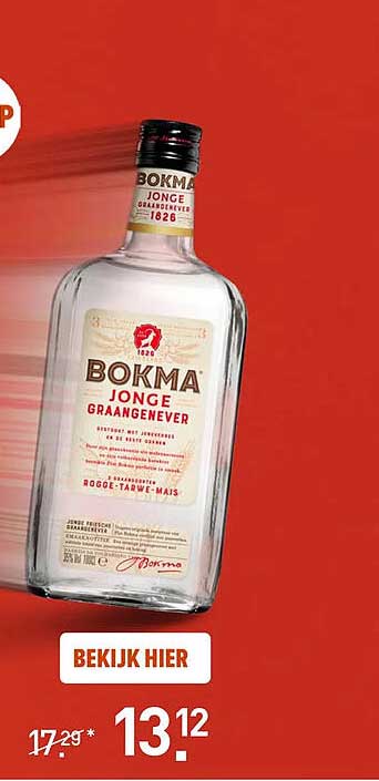 Bokma Jonge Graanjenever