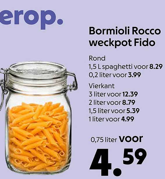 Bormioli Rocco weckpot Fido
