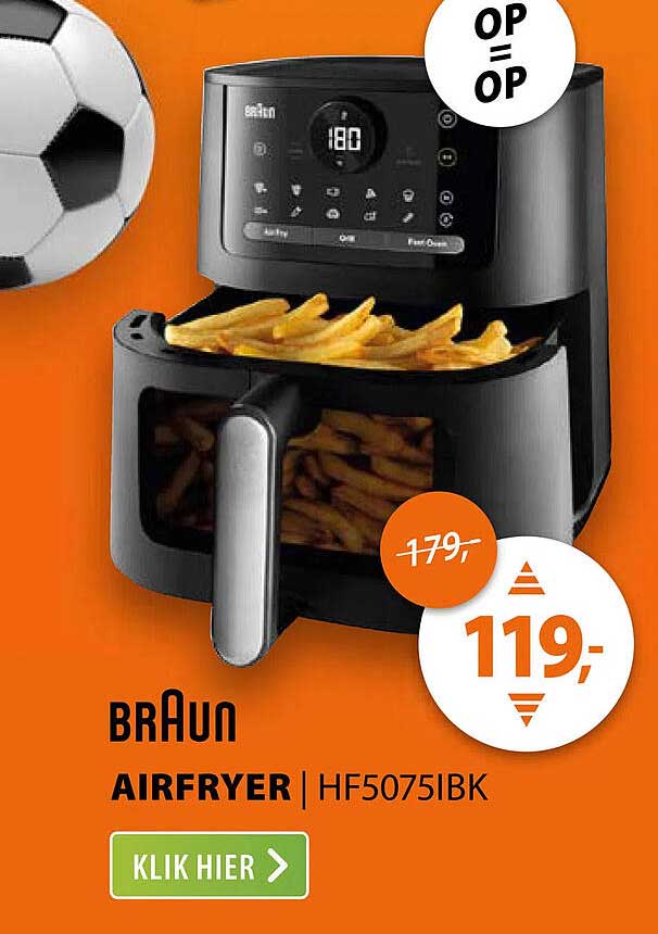 BRAUN AIRFRYER | HF5075IBK