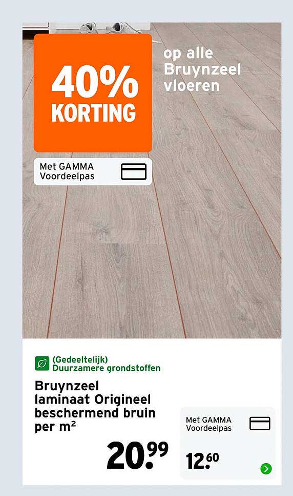Bruynzeel laminaat Origineel beschermend bruin per m²