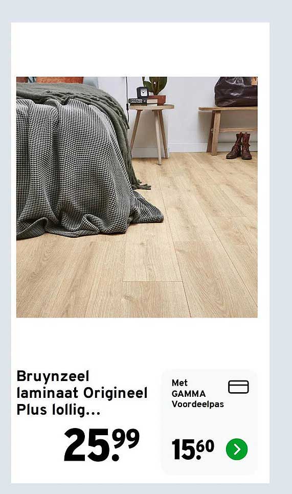 Bruynzeel laminaat Origineel Plus lollig...