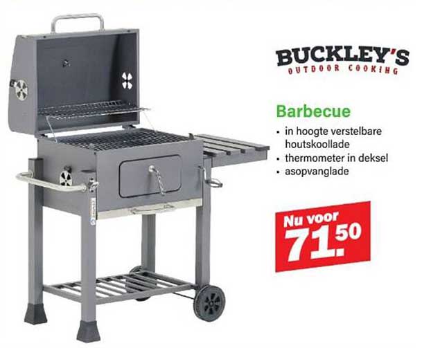 BUCKLEY'S Outdoor Cooking Barbecue