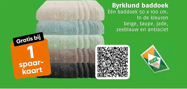 Byrklund baddoek
