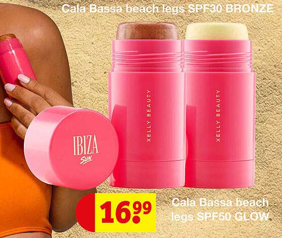 Cala Bassa beach legs SPF30 BRONZE