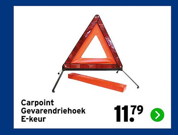 Carpoint Gevarendriehoek E-keur